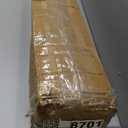 2 Pcs 3.5 x 48 inch Solid Red Oak Stair Newel Post with a Single Groove Notched Wood Balusters for Staircase Interior Railing Newels for Stair Handrails