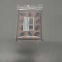 Bezelry 12 Pieces Sidewinder Snake Oval Metal Shank Buttons. 25mm (1 inch) (Antique Brass)