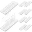 Didaey 10 Pcs Capillary Tube Holding Tray with Wax Sealant, 24-Place