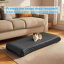 Walking Pad Cover for Home, Waterproof and Dustproof Under Desk Treadmill Cover - Fit for 48-56 in Portable Folding Treadmill and Office Under Desk Smart Walking Running Machine, Black