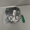 Hunter Green Velvet Ribbon Christmas Bow 5 Inch Premade Dark Green Bows for Christmas Tree Hanging Decorations Gift Wrapping Wreaths Crafts Outdoor Indoor Home Decor Wedding, Pack of 12