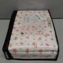 Modern Threads Silky Soft Microfiber and Wrinkle Free Sheets - Luxurious Microfiber Bed Sheets Includes Flat Sheet, Fitted Sheet with Deep Pockets, & Pillowcases Ivory, Full (17 Roses on Ivory)