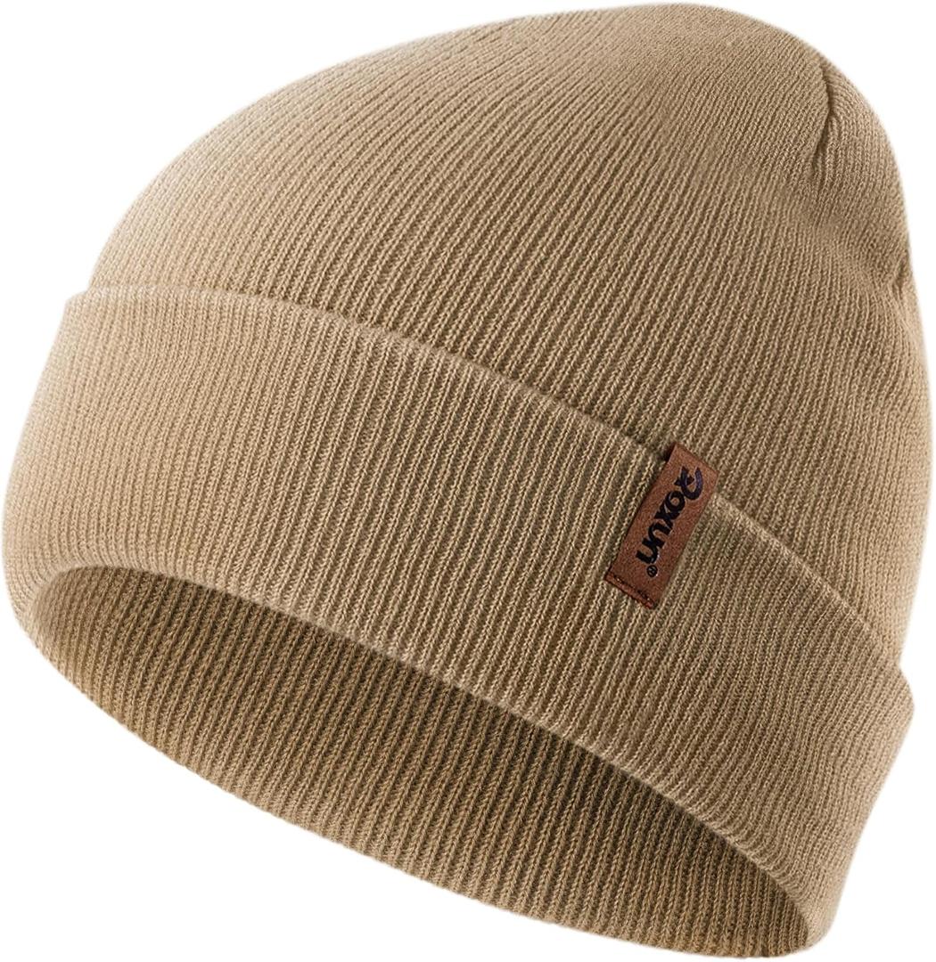 ROXUN Beanie for Men/Women Winter Hat Knit Cuffed Soft Warm Unisex Skull Stocking Cap