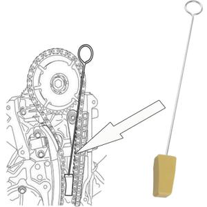 E-cowlboy Timing Chain Locking Wedge Tool Fits for Lincoln Mercury 2005-2014 5.4L&4.6L 3V Engines Ford Mustang F-150 Explorer