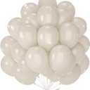 PartyWoo Balloons, 50 pcs 12 Inch Silver Metallic Balloons, Siler Balloons for Balloon Garland or Arch as Wedding Decorations, Birthday Decorations, Party Decorations
