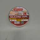 XFasten Self-fusing Silicone Tape Pro, Clear, 1.5-Inch x 15-Feet, 30mils Extreme Silicone Repair Pipe Tape for Electrical, Radiator Hose, Garden Hose, Coax Plumbers Water Seal and Stretch Tape