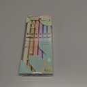 Hapikalor Gel Pens, 6 Pcs 0.5mm Quick Dry Black Ink Pens Fine Point Smooth Writing Pens, Cute Gifts for Women Stocking Stuffers for Teen Girls (1 Count (Pack of 6), Multicolor)