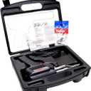 Weller 260 Watt & 200W Professional Soldering Gun Kit with Three Tips and Solder in Carrying Case | D550PK