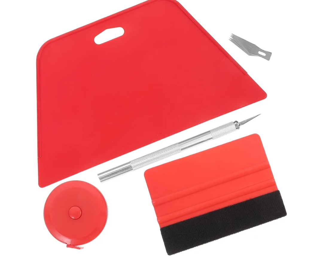 1Set Wallpaper Smoothing Tool Kit for Easy Peel and Stick Application Ergonomic Design for Comfortable Use for Wallpaper and Window Film Installation