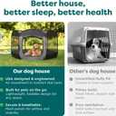 FurHaven Portable Pet Playpen for Dogs & Cats, Foldable Indoor Kitten Playpen with Mesh Sides, Pop Up Travel Dog Pen, Large, Gray