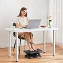 HUANUO Adjustable Desk Footrest, Foot Rest for Under Desk at Work with Massage, Adjustable Foot Stool with 3 Height Position & 30 Degree Tilt Angle Adjustment for Home, Office