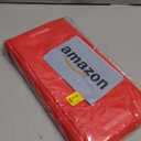 10 Pack Premium Disposable Plastic Tablecloth 84" Round Table Cover for Birthdays Weddings Christmas Anniversary Buffet Table (Red)