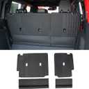 Back Seat Cover Protector with Velcro Split Dog Seat Cover for 4 Door Model Ford Bronco Accessories 2021 2022