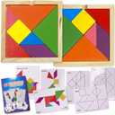 Tangrams 7 Shapes 10 Animal Cards 3 Pack