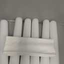 Comfyanno Under Door Draft Stopper - Bottom Door Gap Filler & Seal - Fits 30 to 36 Door, Block Cold Air, Noise, Sound, Wind, Bugs, Easy to Install, Double Side Block, No Adhesive, White (36 Inch (Pack of 1))