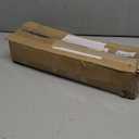 Tension Curtain Rod Extra Long Curtain Rod 43-131 Inch Adjustable 1.1 Inch Diameter Thick Heavy Duty Black Spring Curtain Rod for Windows Bathroom Outdoor No Drilling No Rust