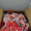 Uspring 6 FT Pop Up Christmas Tree with Lights, Artificial Collapsible Christmas Tree with Remote Control & 200 Colorful LED Lights, Pre Decorated Surround Ribbon, Ball Ornaments, Holiday Party Decor