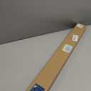 Joydeco 33 Inch Wide White Cordless Zebra Blinds for Windows,Privacy Light Filtering Dual Layer Roller Shades for Home Office Bedroom, 33" W75" H