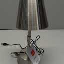 Brushed Nickel Rechargeable LED Table Lamp