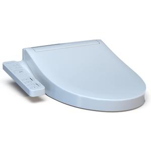 TOTO WASHLET KC2 Electronic Bidet Toilet Seat with Heated Seat and SoftClose Lid, Elongated, Cotton White - SW3024#01, KC2Elongated