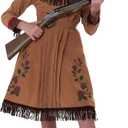 California Costumes Girl's Annie Oakley Costume Medium (Tan)