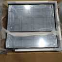 30 x 32 Inch Black Recessed Medicine Cabinets for Bathroom with Mirror, Stainless Steel Framed, Sturdy & Heavy Metal Cabinet, Adjustable Shelves, 2 Doors, DTC Hinges, Silent Soft Closing