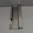 Storage Hair Dryer Holder for Curling Iron Wands Accessories, Hair Straightener Holder, Wall Mount Hair Tool Organizer for Styler Attachments, Curling Iron Holder Organizer for Bathroom, Silver