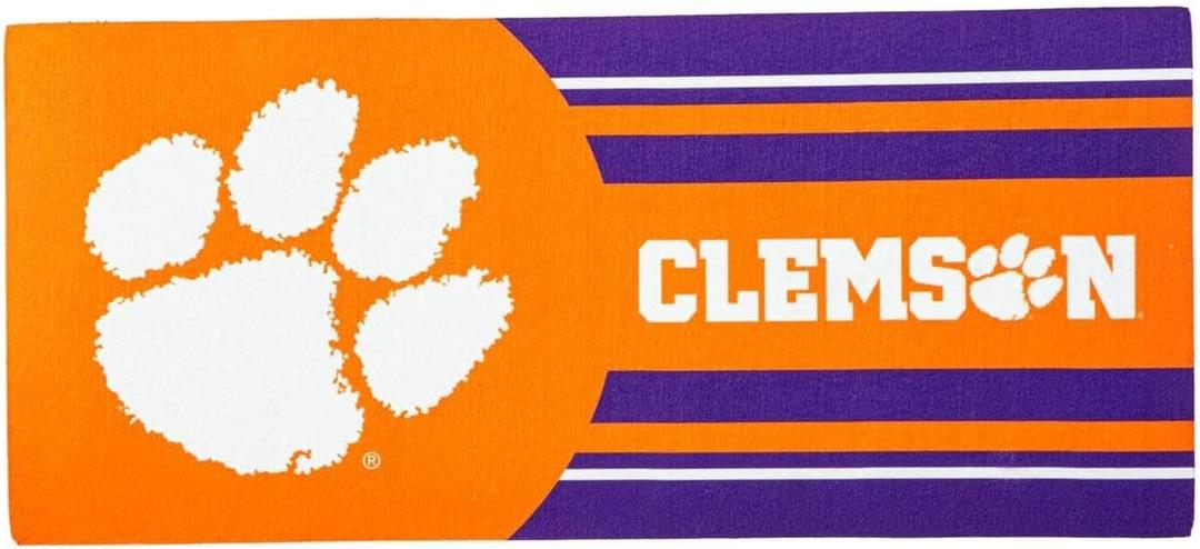 Sassafras Switch Mat for Clemson University by Team Sports America, 22"L x 10"W