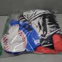 Baseball Arch Backdrop Stand Cover 7.2ft Sports Theme Arch Backdrop for Birthday Party & Baseball Photography Cover Backdrops 2-Sided Spandex Birthday Decoration (No Stand or Balloons Included)