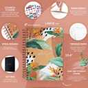 PLANBERRY Large Weekly Planner Premium  Undated Life & Budget Planner  Organizer & Productivity Journal, 8x10.4 (African Terracotta)