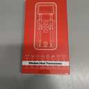 AI Meat Thermometer Wireless, 500ft Long Range Smart Digital Bluetooth BBQ Thermometer for Grilling, Smoker, Oven, Kitchen Cooking (Dual Probe) (Red)