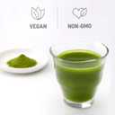 NIHON YAKKEN Golden Aojiru Original - Young Barley Grass Powder for Smoothies & Drinks, 100% Japanese Grown - 46 x 3g Packets (4.9 oz Total) - Vegan, Non-GMO, Gluten Free (EXP 09/08/27)