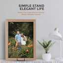 TR-LIFE Plate Stands/Holder for Display, 8 Inch, Large, Metal Frame for Picture, Decorative Platter, Book, Photo Easel (2 Pack)