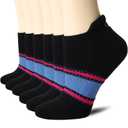 CS CELERSPORT 6 Pairs Ankle Athletic Running Socks Low Cut Sports Tab Socks for Men and Women (Small)