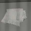 Women Sleeveless Tank Tops Lace Solid Color See Through Spaghetti Strap Cami Shirts V Neck Backless Smocked Tops (Medium, White)