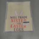 Happy Easter Shirts for Boys GirlsToddler Easter Shirt Bunny Egg Hunt Tee Kids Digger Tractor 2T-8T (4-5T, Sister)