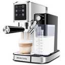 Espresso Machine 20 Bar, Touchscreen Espresso Maker with Automatic Milk Frother for Cappuccino Latte, Expresso Coffee Machine for Home with Dual Heating System and Dual Pump