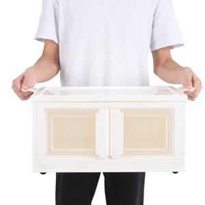 Stackable storage bin with lid
