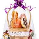 KoberrLi Cellophane Wrap Cellophane Bags 18x25 inch Gift Baskets 10 Count Large Clear Wrapping Plastic Bags for Easter Boxes Blanket Quilt