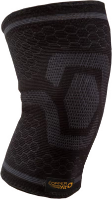 Copper Fit ICE Knee Compression Sleeve Infused with Menthol, Size: XXXL
