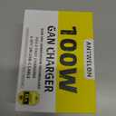 100W USB C Charger GAN III Type C PD3.0 Compact Wall Charger for MacBook Pro 16 15 14 Zoll, MacBook Air, iPad Pro, Galaxy S23 S22, Dell XPS, HP, Lenovo, Laptop, Tablet, Include 6.6Ft USB C Cable