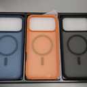 LISEN 3 in 1 Shockproof for iPhone 17 Pro Max Case [2025 Upgrade] (Compatible with Magsafe & Shockproof Military-Grade Protection) Magnetic phone cover funda para iphone 17 pro max, 3-Color Set