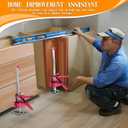RENYINDA Labor-Saving Arm Jack Multifunctional Construction Jacks, Furniture JacksLift Height 10 inches 300lb Load-Bearing for Installing Windows and Doors, Lifting Furniture, Woodworking Tools