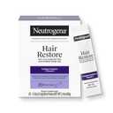 Neutrogena Hair Restore Pro-Collagen Peptide Supplement, Powder Drink Mix with Vitamin C Supports Keratin Production, Nourishes Scalp from Within & Promotes Thicker Hair, 20 Stick Packs