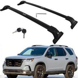 Upgraded 260lbs Lockable for 2023-2025 2026 Honda Pilot Roof Rack Cross Bars Rail Cargo Luggage Carrier Accessories