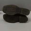 IUV Cowboy Boots For Men with Wide Square Toe Western Retro Boot Durable Classic Fashionable Embroidered Pull On Slip Resistant Boots (11, Dark Brown)