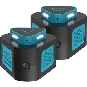 2 Pack Rodent Repellent Ultrasonic Plug in,Pest Repeller Indoor Control for Rodent Mouse Mice,Electronic Squirrel Repellent Devices with 4 Modes,Covers Up to 4000 Sq.Ft for House,Kitchen,Garage,Attic