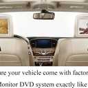 Replacement Remote Control for Infiniti JX35 Rear Entertainment DVD 2013 2014 2015 2016 2017 2018 2019