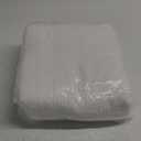 Glamburg 100% Cotton Thermal Bed Blanket, Soft Waffle King Size, All Season, White (King (90"x102"))