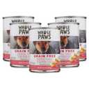 Whole Paws, Chicken, Turkey and Salmon Dog Food, 13.2 Ounce (Pack of 15), BBD 08/05/2025